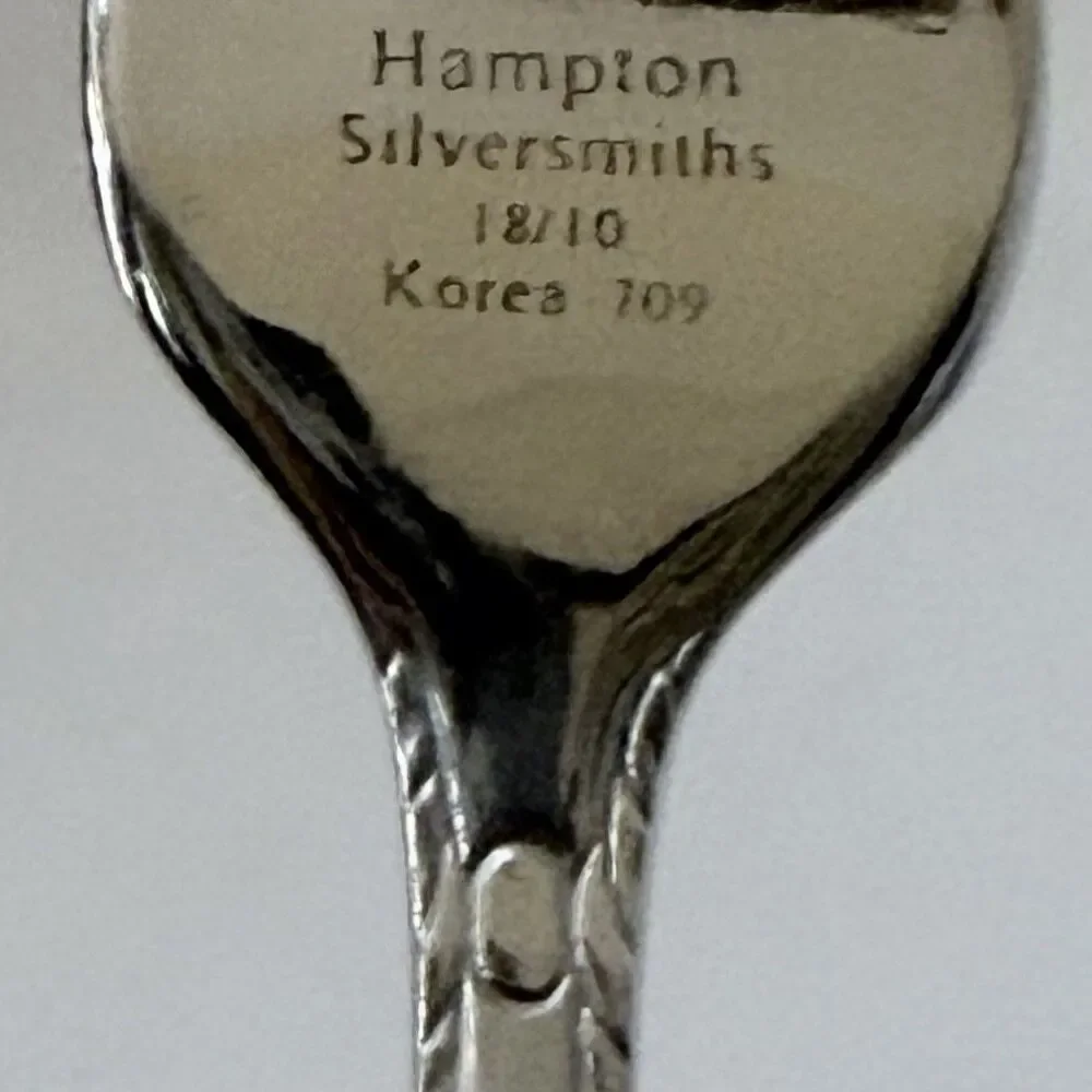 4pc Hampton Rachelle-Frost Dinner Knife/Forks/Butter Knife Stainless 18/10 Korea